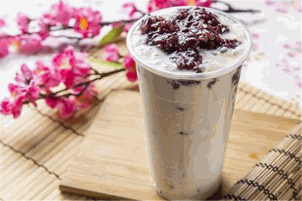 紫米奶茶 紫米奶茶