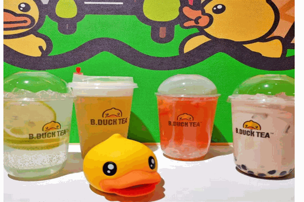 大黄鸭奶茶