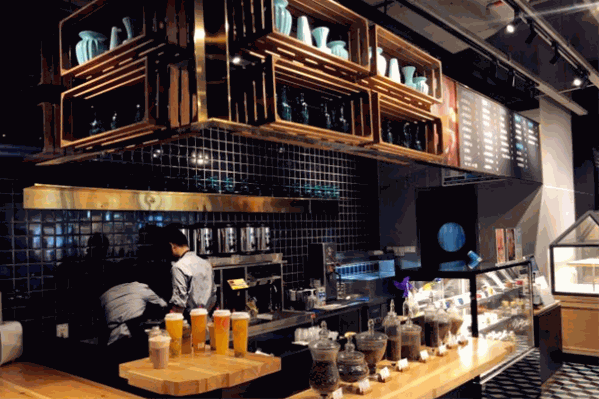 悠蓝茶香奶茶