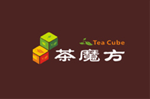茶魔方奶茶品牌logo