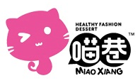 喵巷甜品奶茶品牌logo
