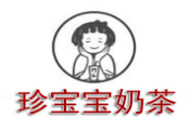 珍宝宝奶茶品牌logo