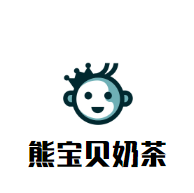 熊宝贝奶茶品牌logo