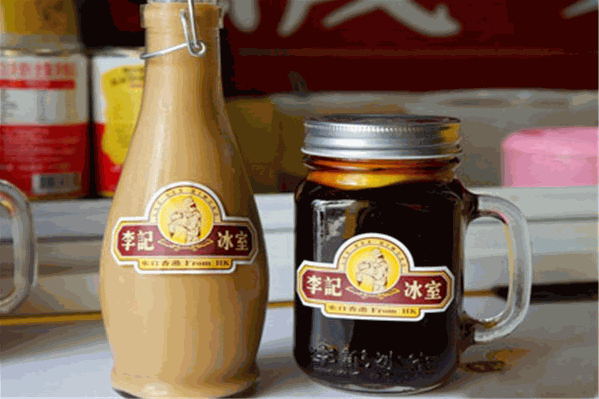 李记冰室丝袜奶茶