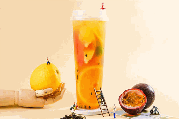 芋鲜果奶茶