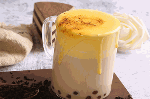 皮气奶茶