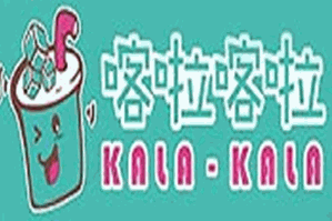 喀啦喀啦奶茶品牌logo