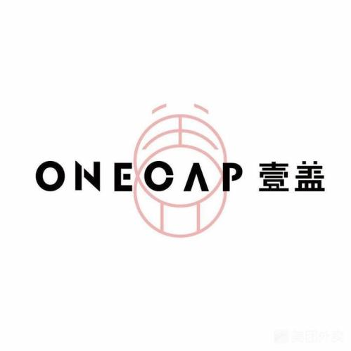 onecap壹盖奶茶品牌logo