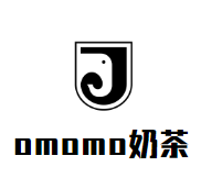 omomo奶茶品牌logo