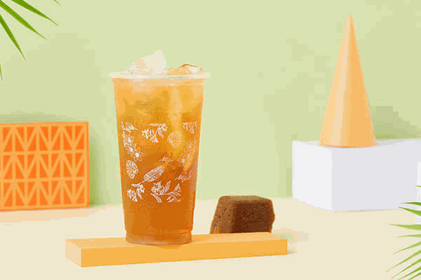 一甜奶茶