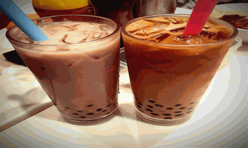 全橙热恋奶茶