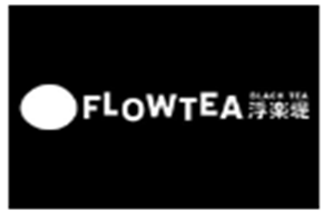 Flowtea浮乐堤饮品品牌logo