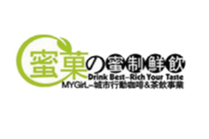 蜜果饮品品牌logo