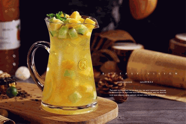 大果粒水果茶