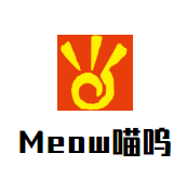 Meow喵呜饮品品牌logo