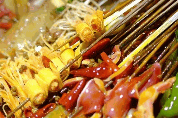 火闪油炸串串