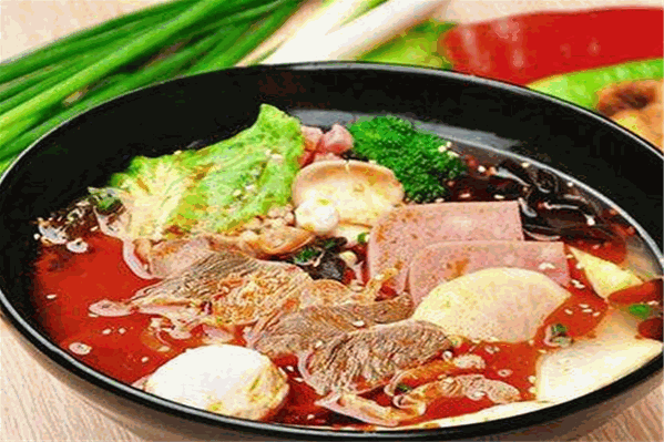 上隐干拌麻辣烫