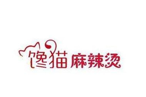 董全馋猫麻辣烫品牌logo