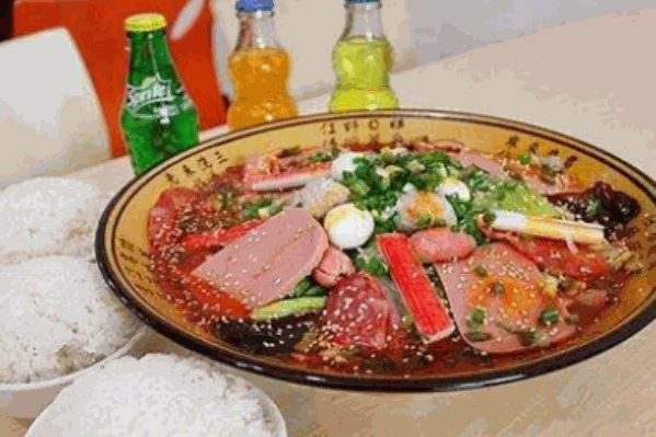 小红椒冒菜