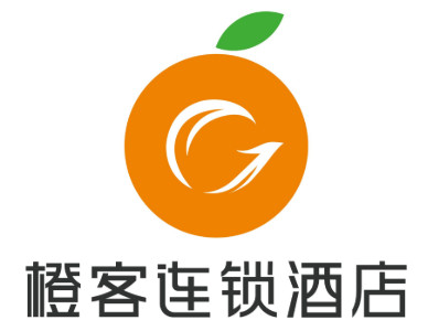 橙客连锁酒店品牌logo