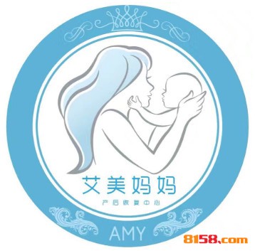 艾美妈妈产后恢复中心品牌logo