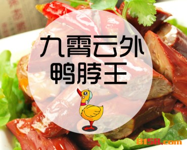 九霄云外鸭脖王品牌logo