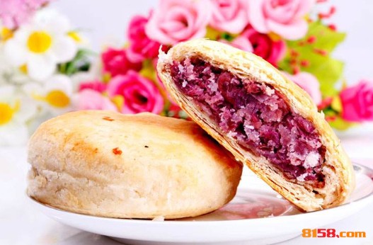 花味道鲜花饼