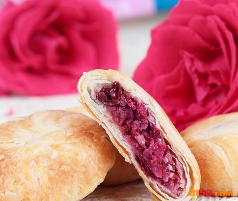 花味道鲜花饼