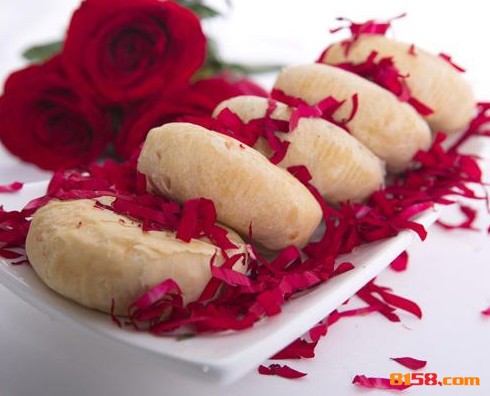 香楠玫瑰鲜花饼