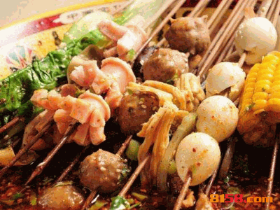 吃喜牛肉串串