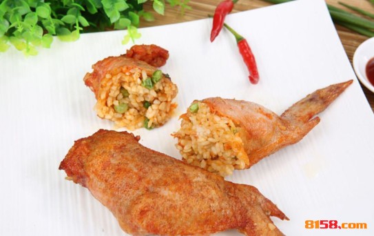 鸡翅爱大米鸡翅包饭