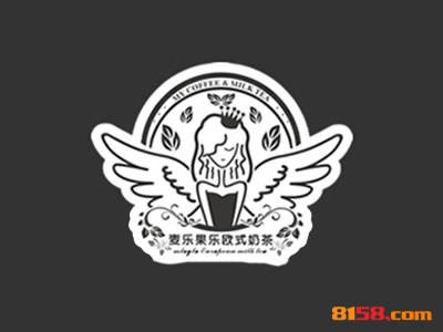 麦乐果乐奶茶品牌logo
