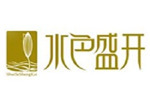 水色盛开美容院品牌logo