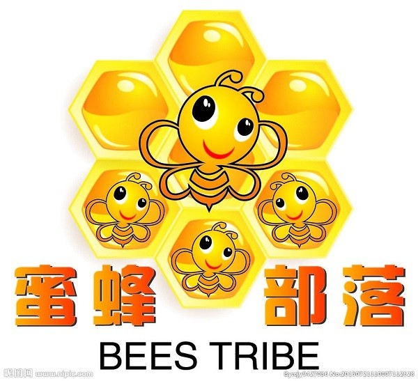 蜜蜂部落品牌logo