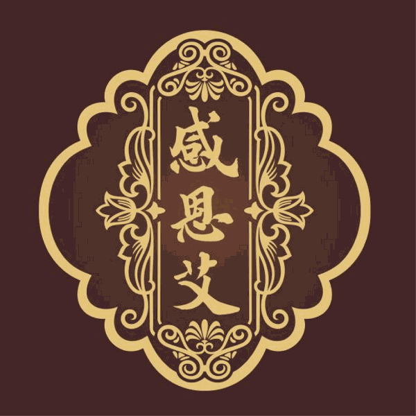 感恩艾艾灸贴品牌logo